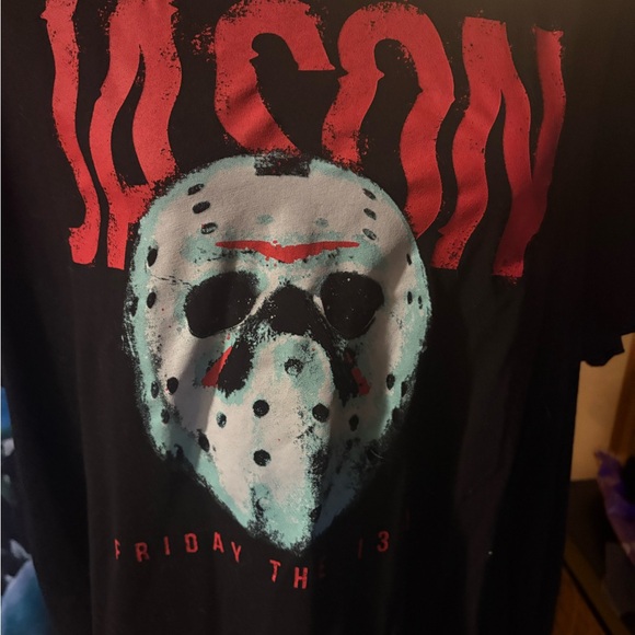 Torrid Friday the 13th Oversized Cotton Crew Tunic Tee-Plus Size 0 - Picture 3 of 6